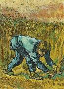 Vincent Van Gogh Reaper with Sickle France oil painting artist